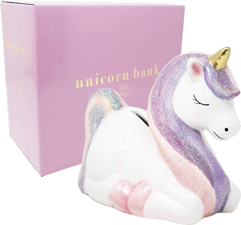 Ceramic Unicorn Money Box