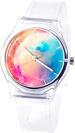Fashionable Clear Resin Watch