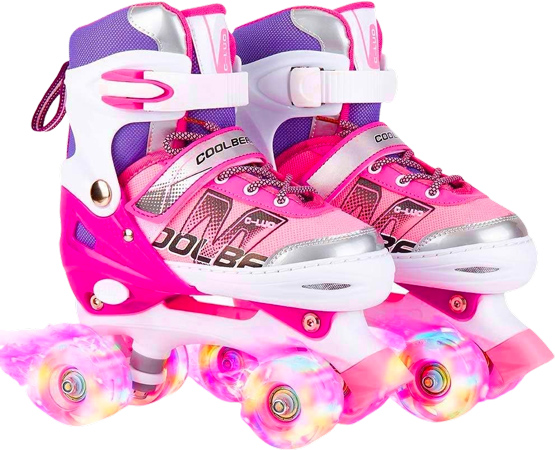 LED Flashing Roller Skates