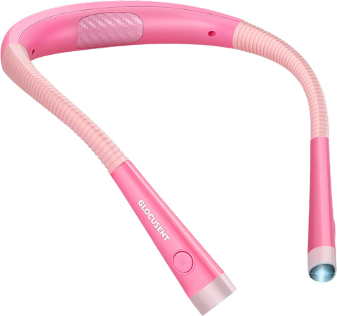 Pink Bendable Reading Light