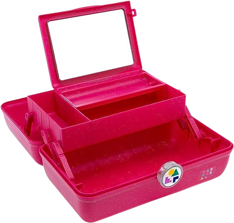 Schreibtisch-Organizer in Rosa