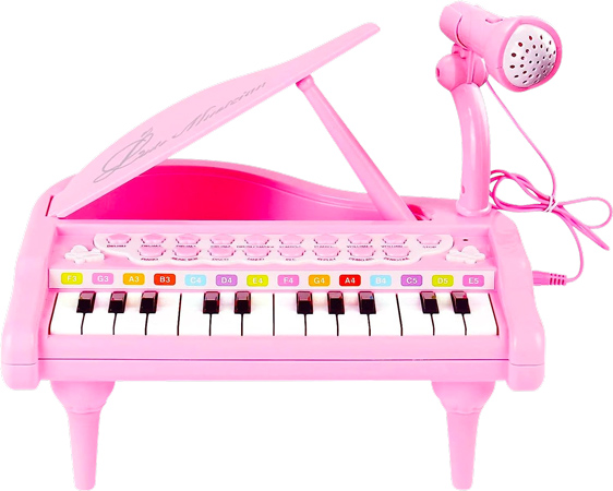 Recordable Piano and Microphone