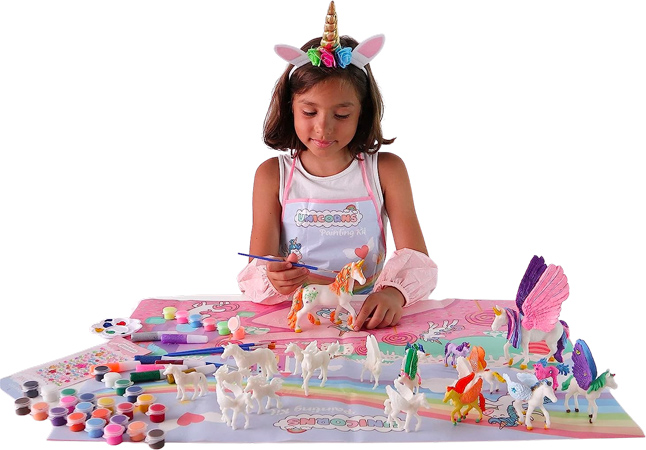 Kit per Decorazione Artistica con Unicorni