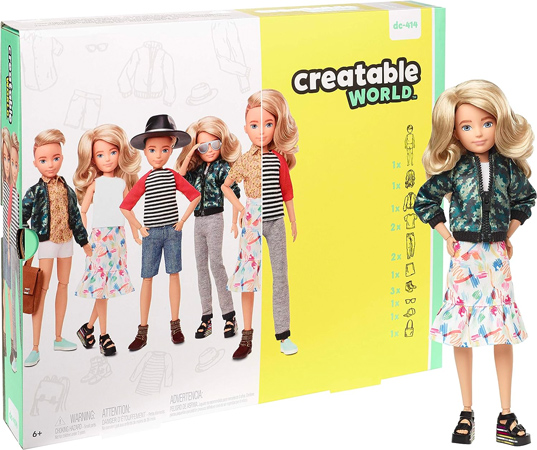 Customizable Fashion Doll Set