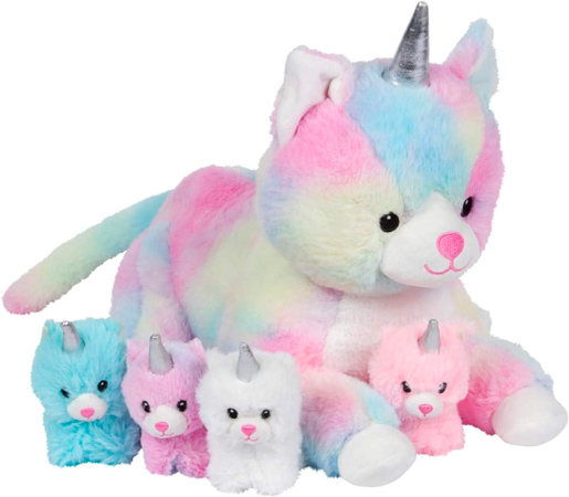 Peluche a Forma di Gatti Unicorno