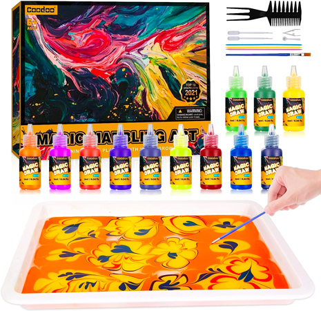 Paint Marbling Art Kit