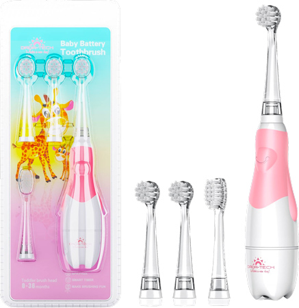 Pink Electric Toddler Toothbrush