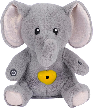 Elefante di Peluche con Proiettore di Stelle