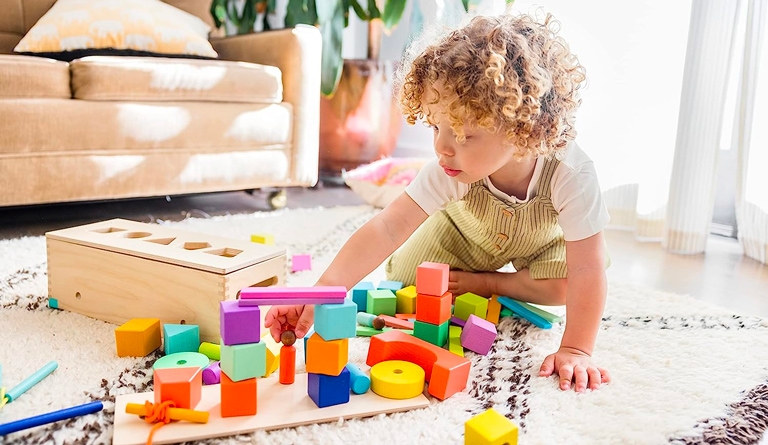 Solid Wood Building Blocks