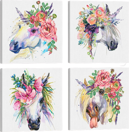 Watercolor Wall Art Canvases