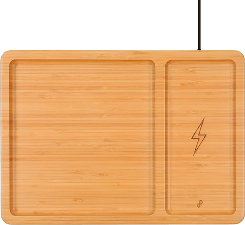 Bamboo Wireless Charging Station