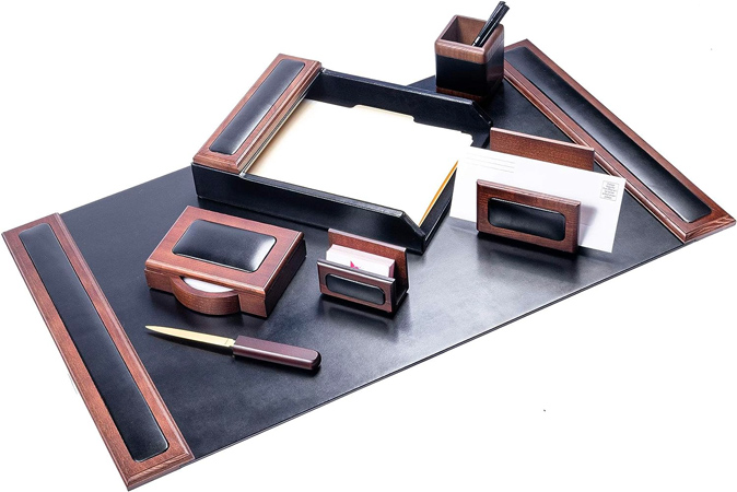 Luxury Leather Desk Set