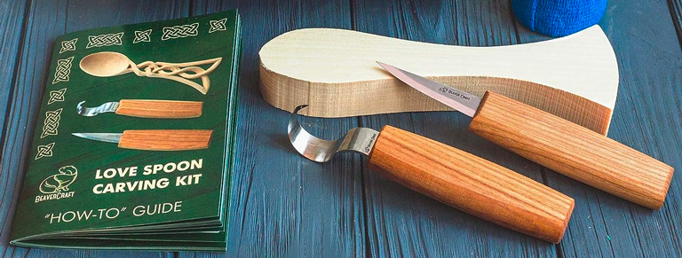 Wood Spoon Whittling Kit