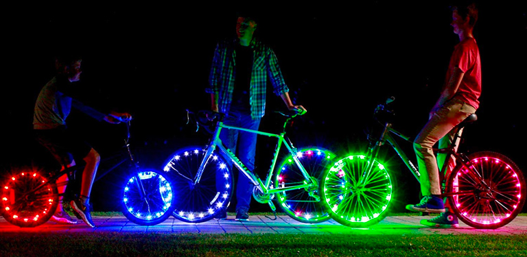 Luces LED de Nivel para Bicicletas