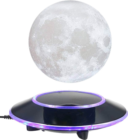 Levitating Moon Night Light