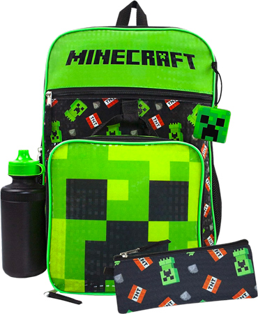 Minecraft Backpack Set