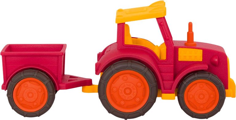 Tractor Toy with Trailer