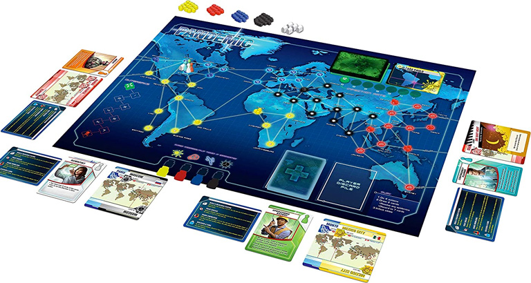 Deluxe Pandemic World-Saving Strategy Game