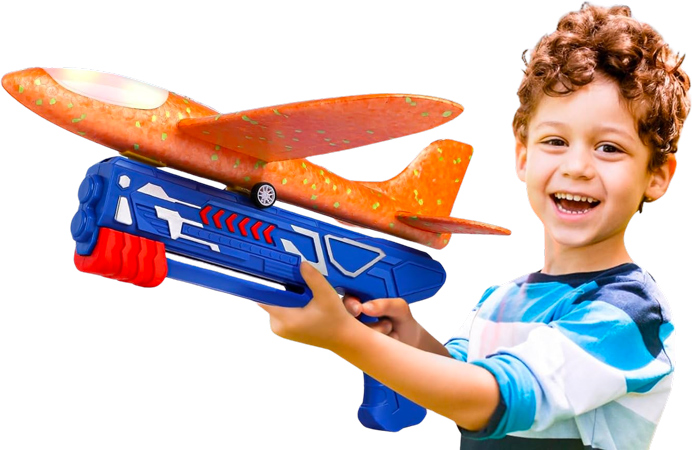 Glow-Flight Launcher Planes