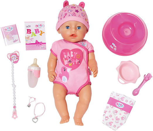 Zachte Babypop met Levensechte Details & Verzorgingsset