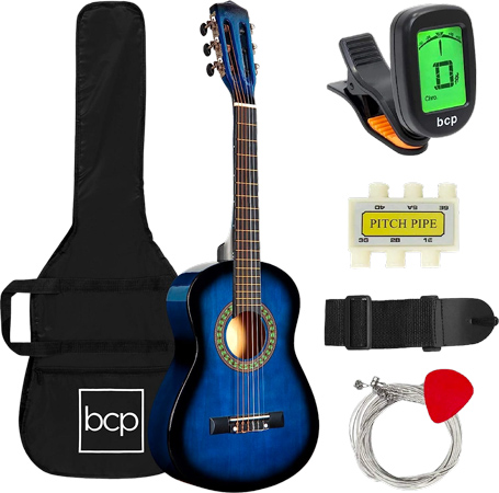 Real Acoustic Guitar with Complete Learning Kit