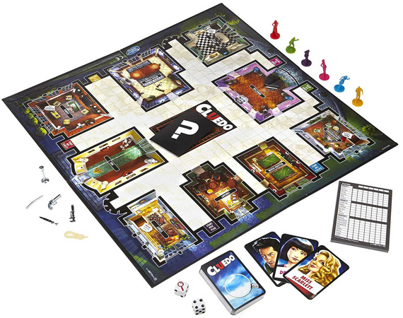 Story-Driven Clue Detective Board Game