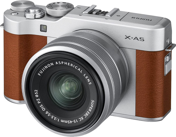 Social-Ready Fujifilm X-A5 Camera with Flip Screen