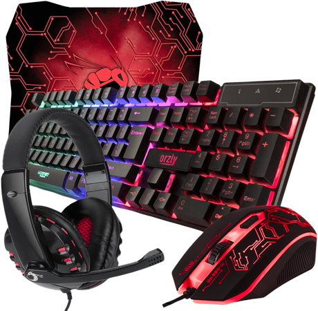 RGB Gaming Bundle with Pro Headset