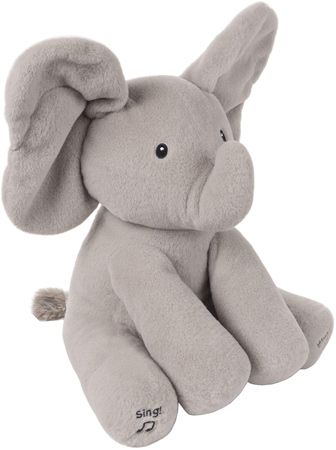 Interactive Peek-a-Boo Elephant Plush