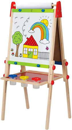 Hape Easel with Whiteboard and Chalkboard