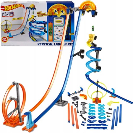 Giant Wall-Racing Hot Wheels Launch Tower