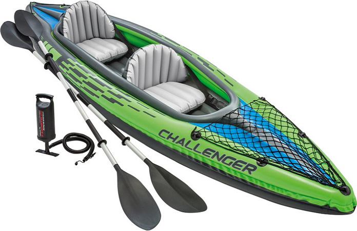 Adventure-Ready INTEX Two-Person Inflatable Kayak