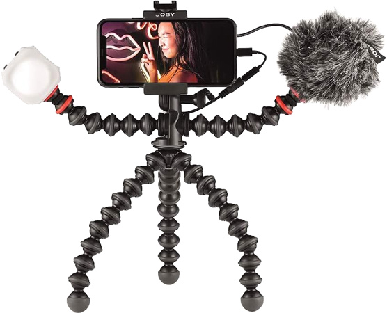 Professional Mobile Creator Kit with Studio Light