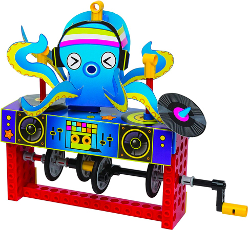 Moving Mechanical LEGO Gear Bots Kit