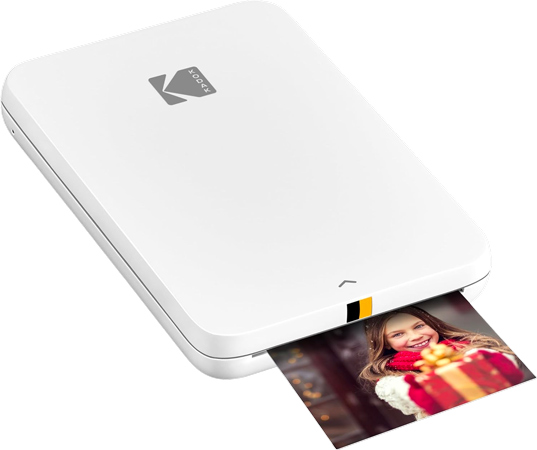 Portable KODAK Photo Printer with Sticky-Back Prints