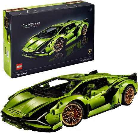 LEGO Technic Lamborghini met Werkende V12 Motor