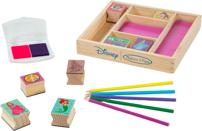 Disney Princess Wooden Stamp Collection