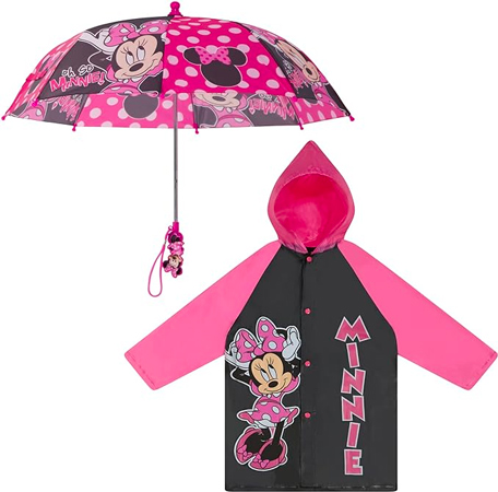 Minnie Mouse Regenset met Paraplu