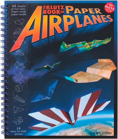 Kit Créatif d'Avions en Papier avec Designs Scientifiques