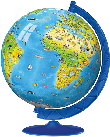 Click-Together World Globe Adventure Puzzle