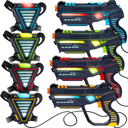 Pistolets de Laser-tag Rechargeables