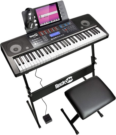 RockJam Digitale Piano Set met Touchscreen