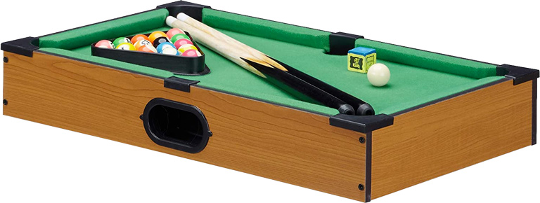 Portable Pool Table with Smart Ball Return