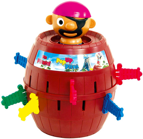 Tomy – Pic Pirate Jeux de Société pour Enfants