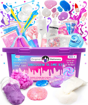 Kit DIY de Fabrication de Slime pour Filles