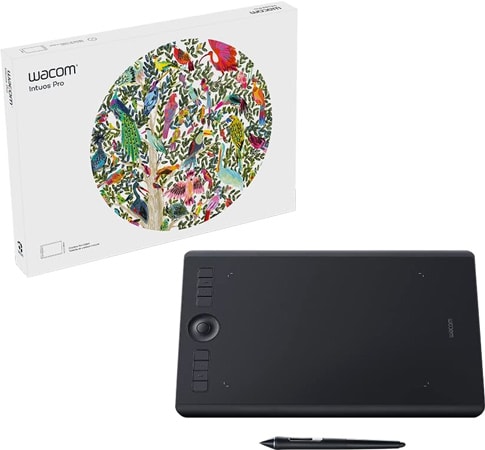 Touch-Sensitive Wacom Art Tablet with Creative Software Suite