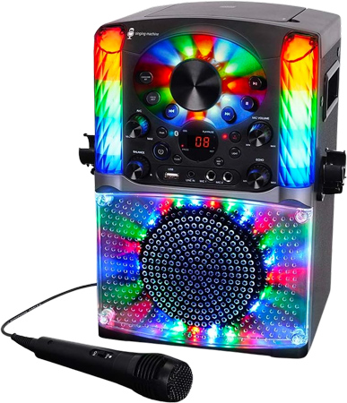 Máquina de Karaoke con Luces LED