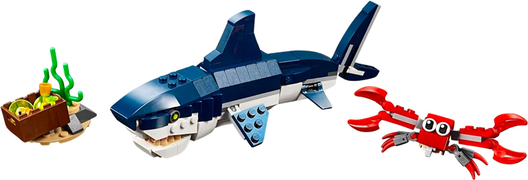 Lego Zeedieren