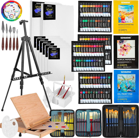 Painting Set with Easels