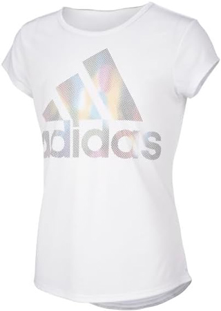 Sportief T-shirt met Regenbooglogo